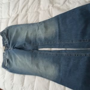 Hydraulic button fly jeans